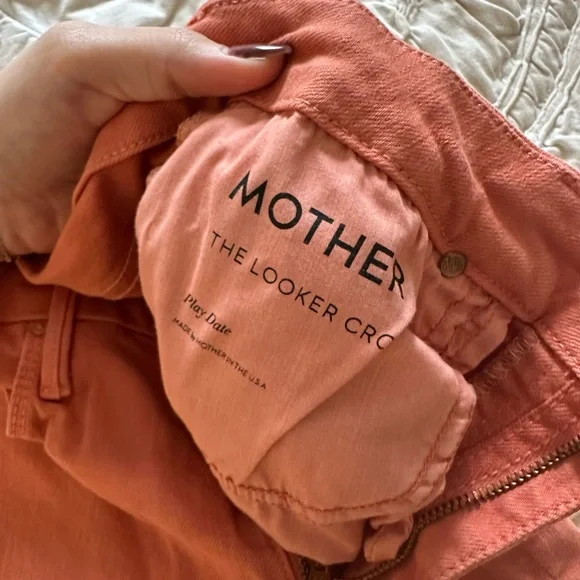Mother Denim “The Looker Crop” in color play date, size 27 - Picture 4 of 6